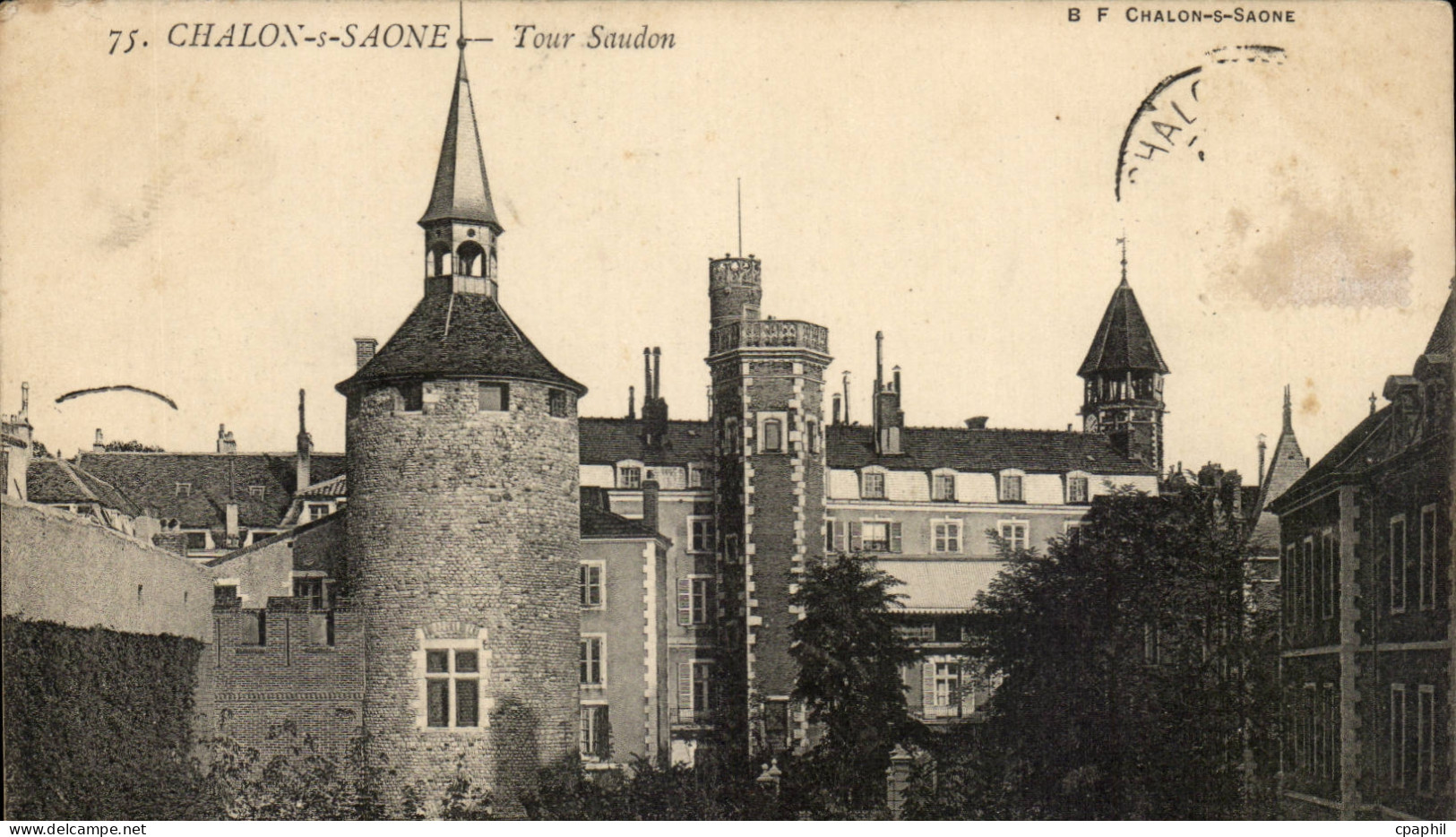 Chalon sur Saone - Tour Saudon - CPA