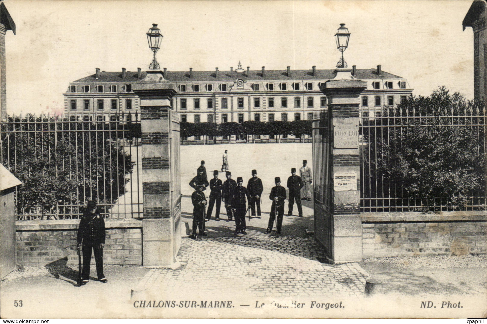 Chalons sur Marne - Le quartier Forgeot - CPA