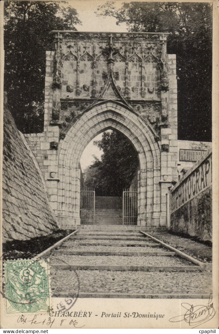 Chambery CPA portail St Dominique