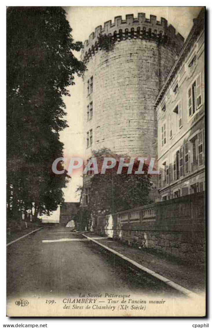 Chambery CPA Tour d el'ancien manoir des Sires de Chambery
