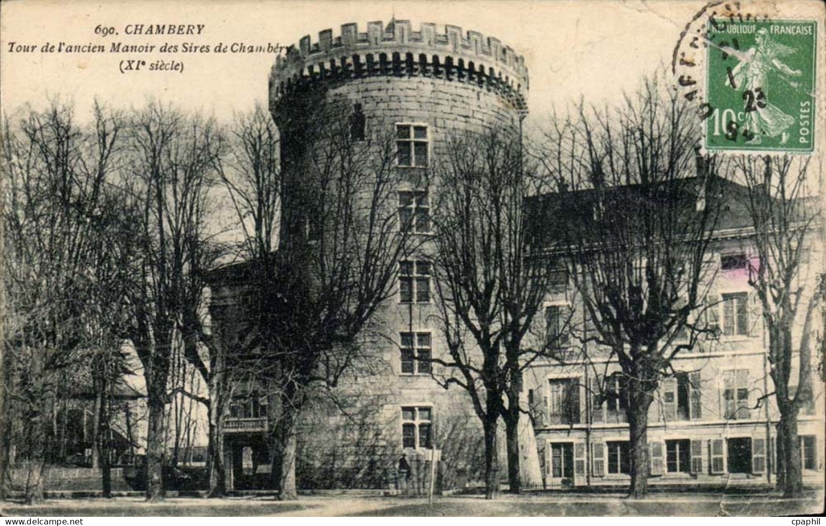 Chambery CPA Tour de l'ancien Manoir des Sires de Chambery