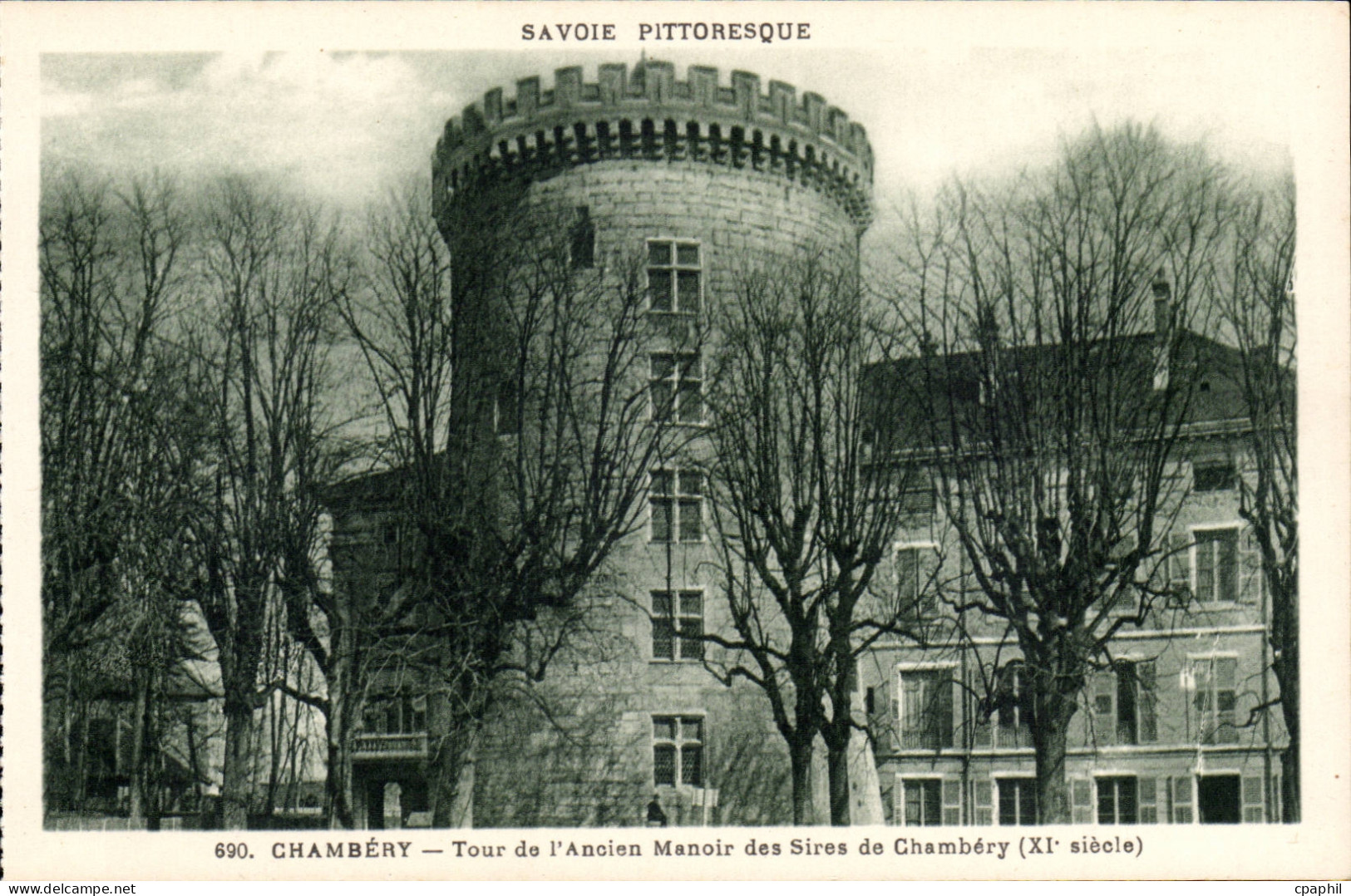 Chambery - Tour de l'Ancien Manoir des Sires de Chambery XI siecle - CPA
