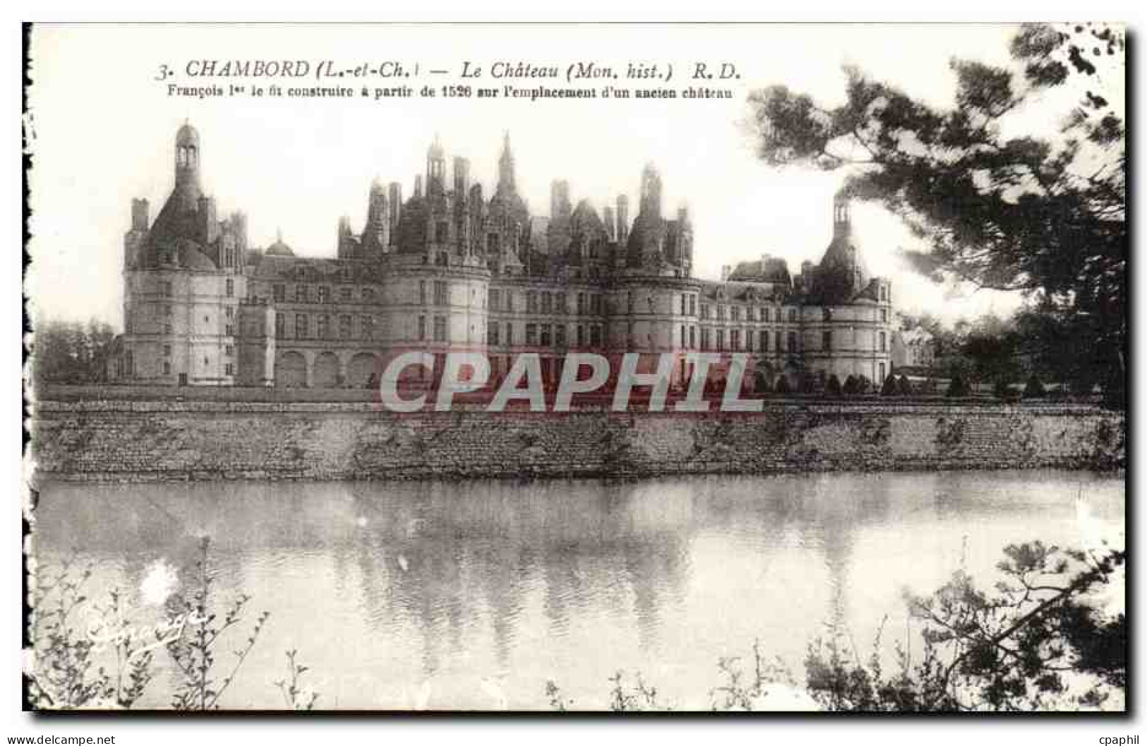 Chambord CPA Le chateau