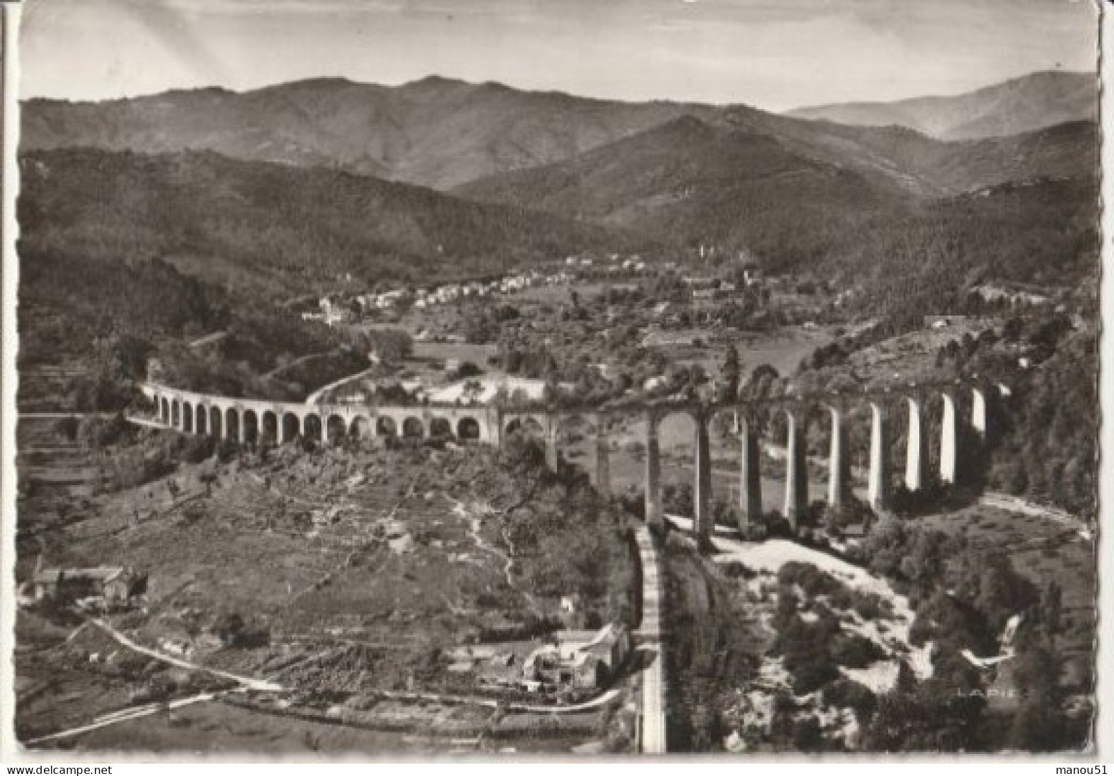 CHAMBORIGAUD - CPSM : le viaduc