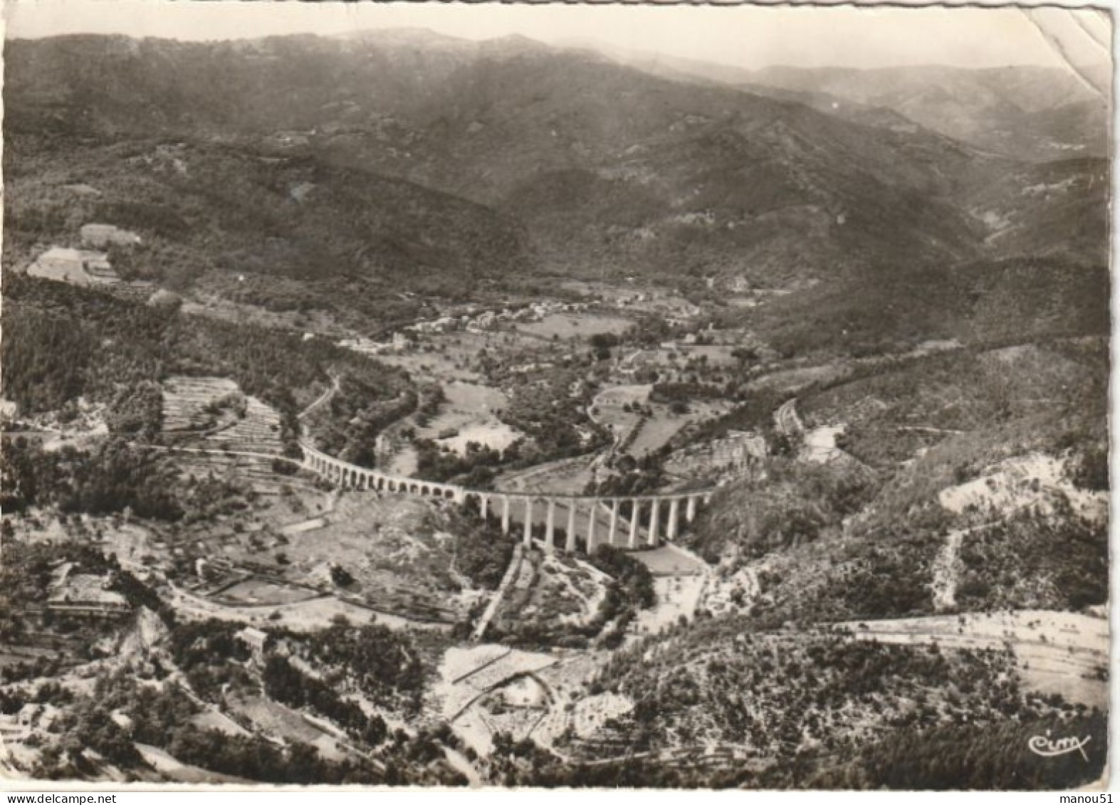CHAMBORIGAUD - CPSM . Vue aérienne