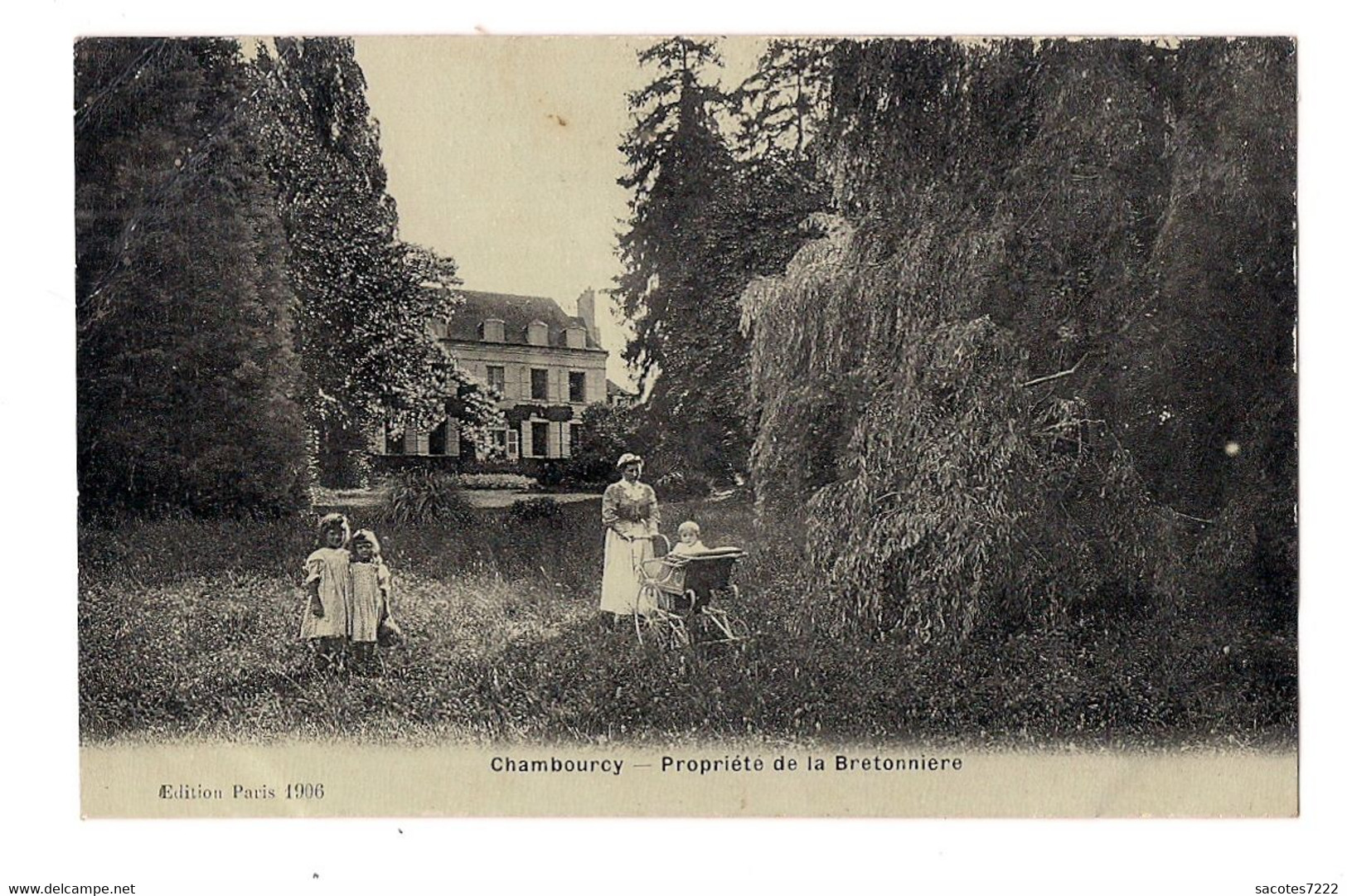 CHAMBOURCY - PROPRIETE  de la BRETONNIERE -
