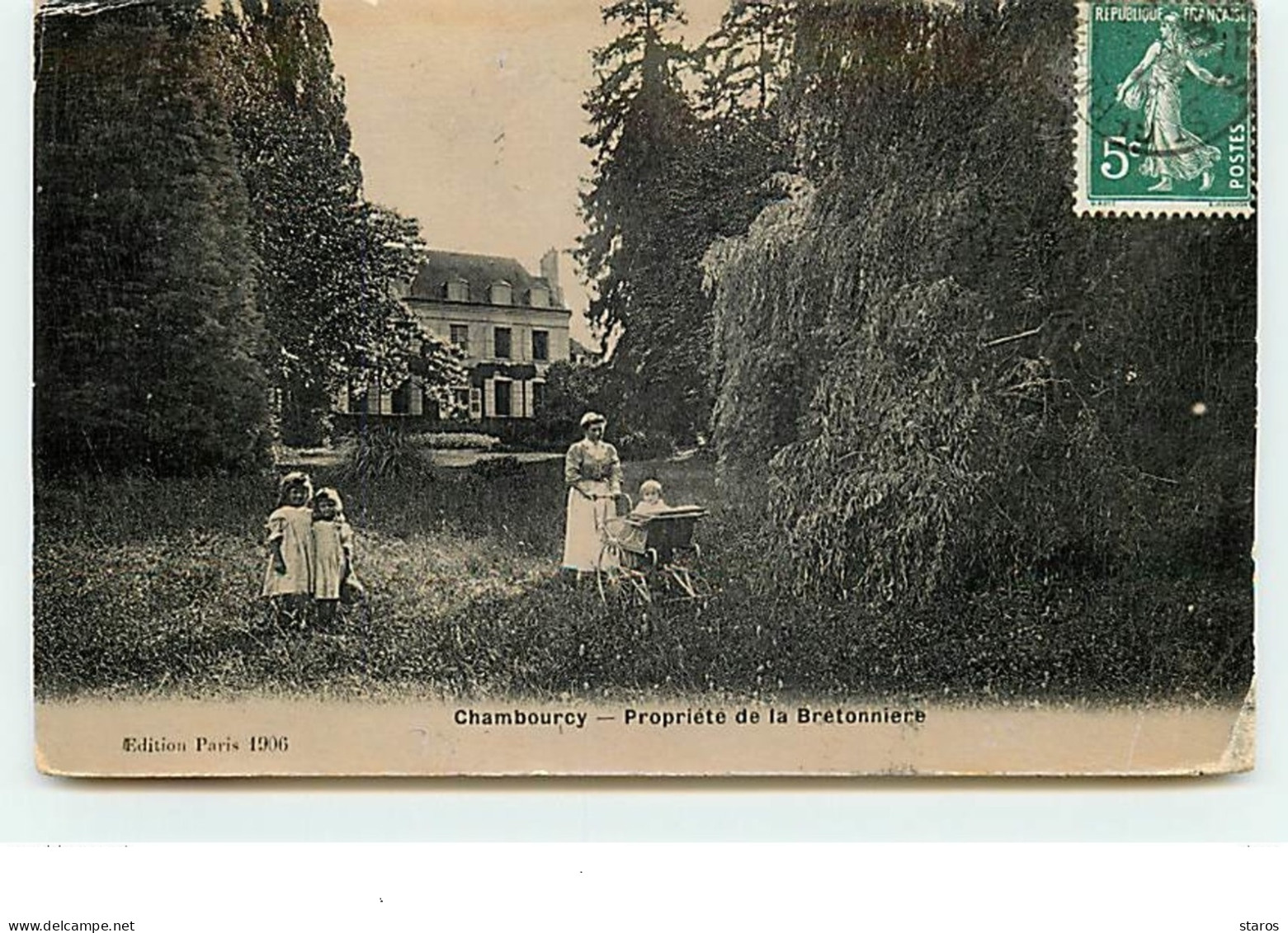 CHAMBOURCY - Propriété de la Bretonnière