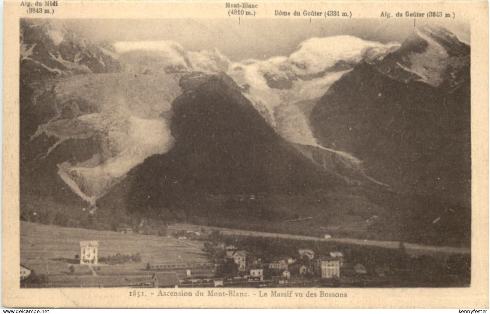 Chamonix, Ascension du Mont-Blanc