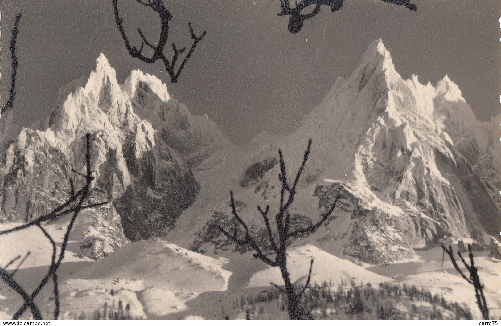 Chamonix-Mont-Blanc 74 - Photographie - Aiguilles Charmoz et Blaitière - Photographie Fumex