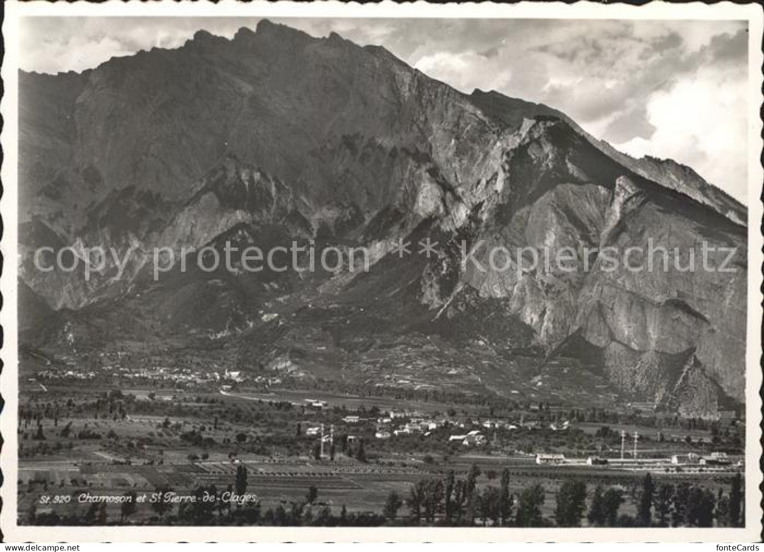 Chamoson et St. Pierre de Clages Rhonetal