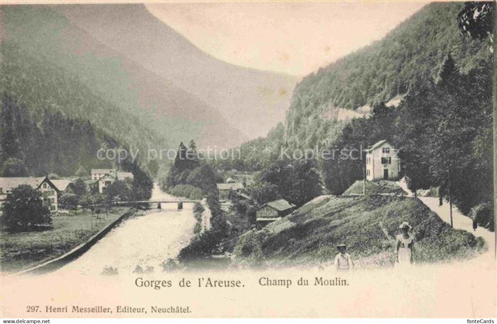 Champ-du-Moulin Val-de-Travers NE Gorges de l'Areuse