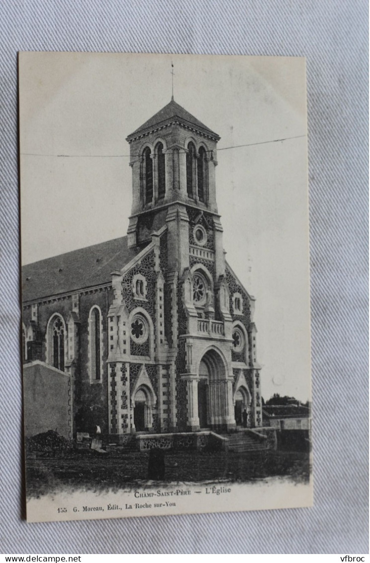 Champ Saint Père, l'église, Vendée 85