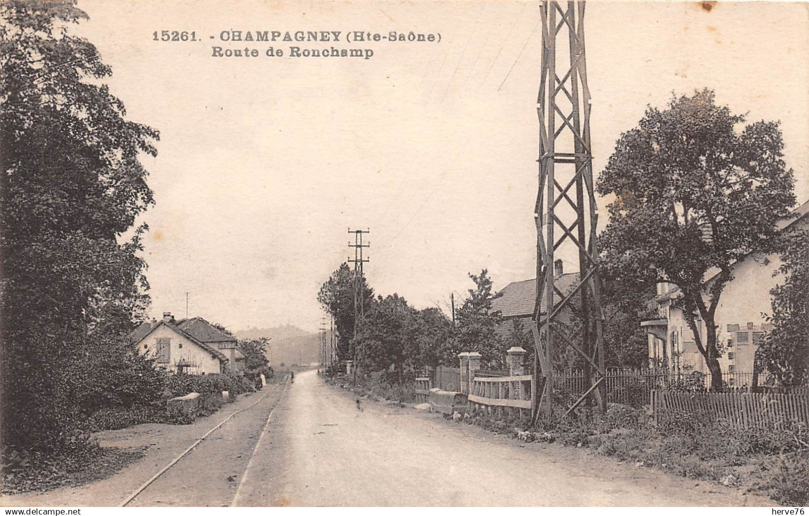 CHAMPAGNEY - Route de Ronchamp