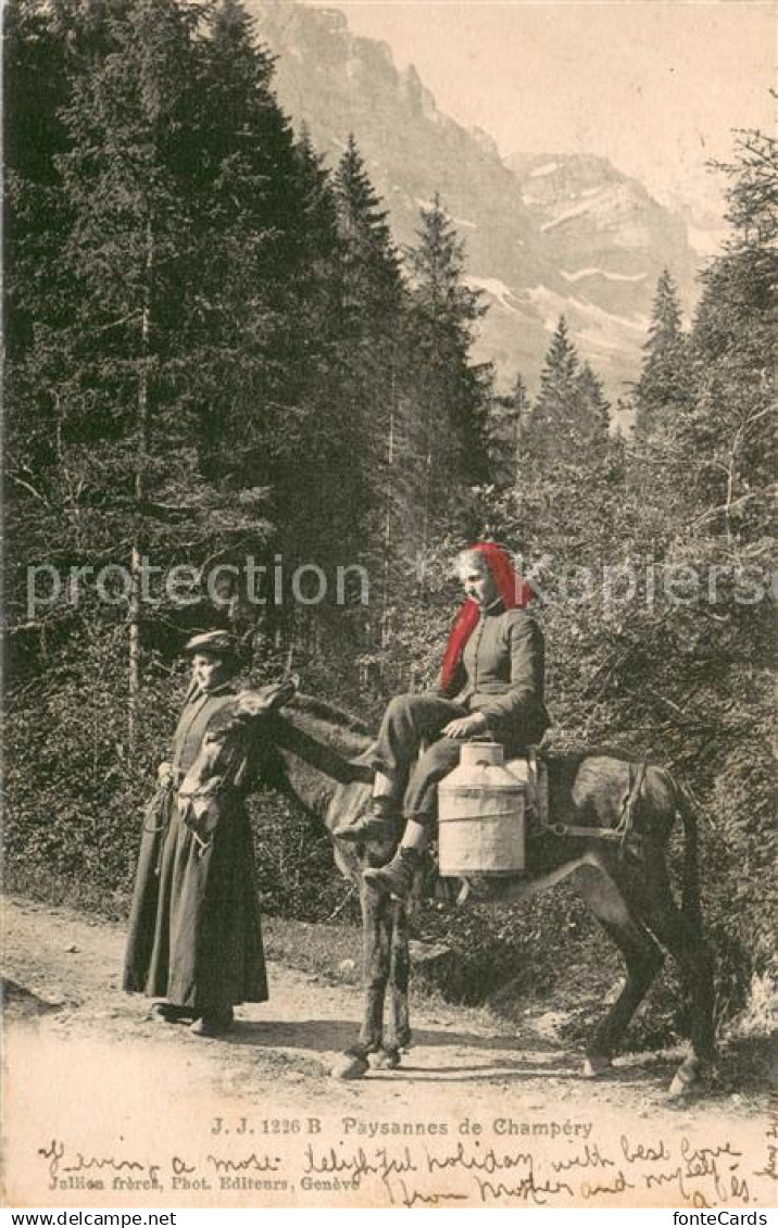 Champery Paysannes de Champery