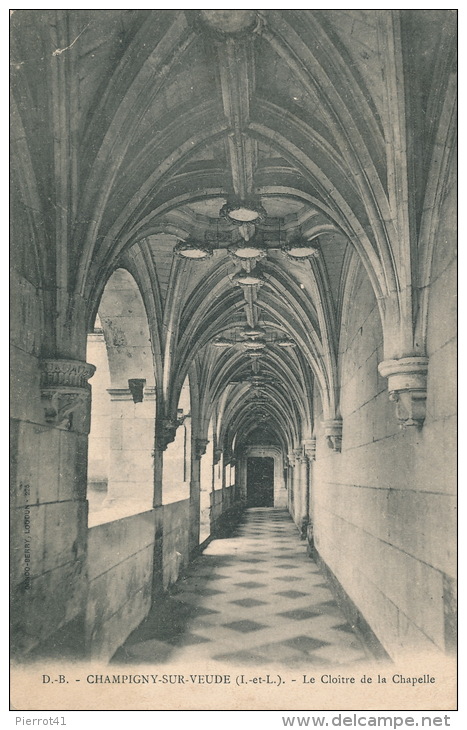 CHAMPIGNY SUR VEUDE - Le Cloître de la Chapelle