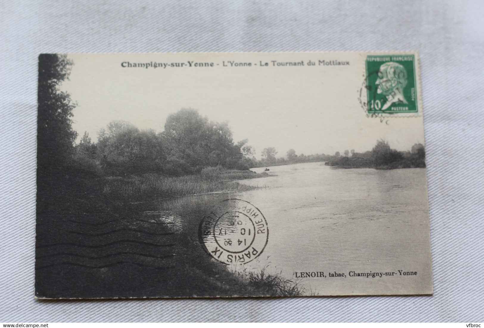 Champigny sur Yonne, l'Yonne, tournant du Mottiaux, Yonne 89