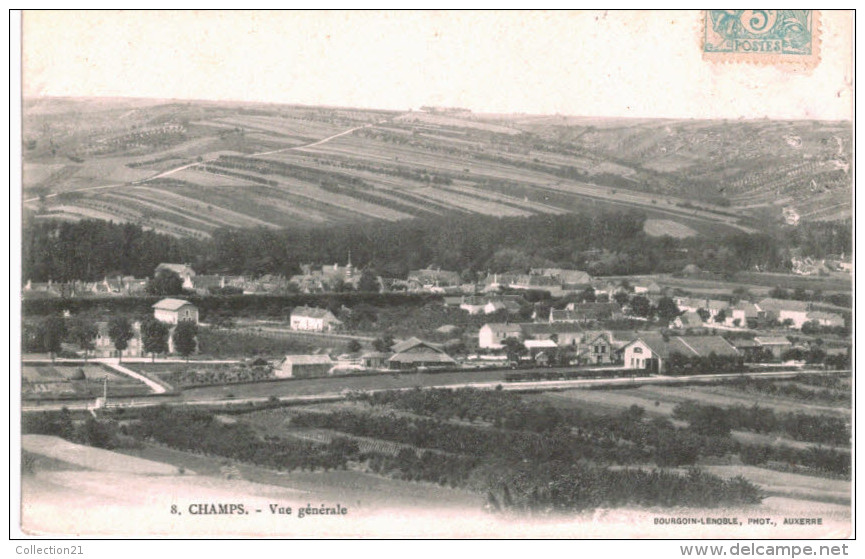 CHAMPS SUR YONNE .... VUE GENERALE