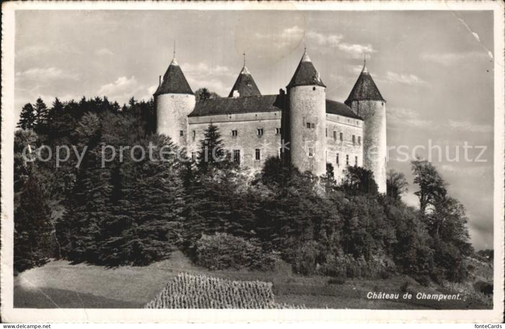 Champvent Chateau Schloss