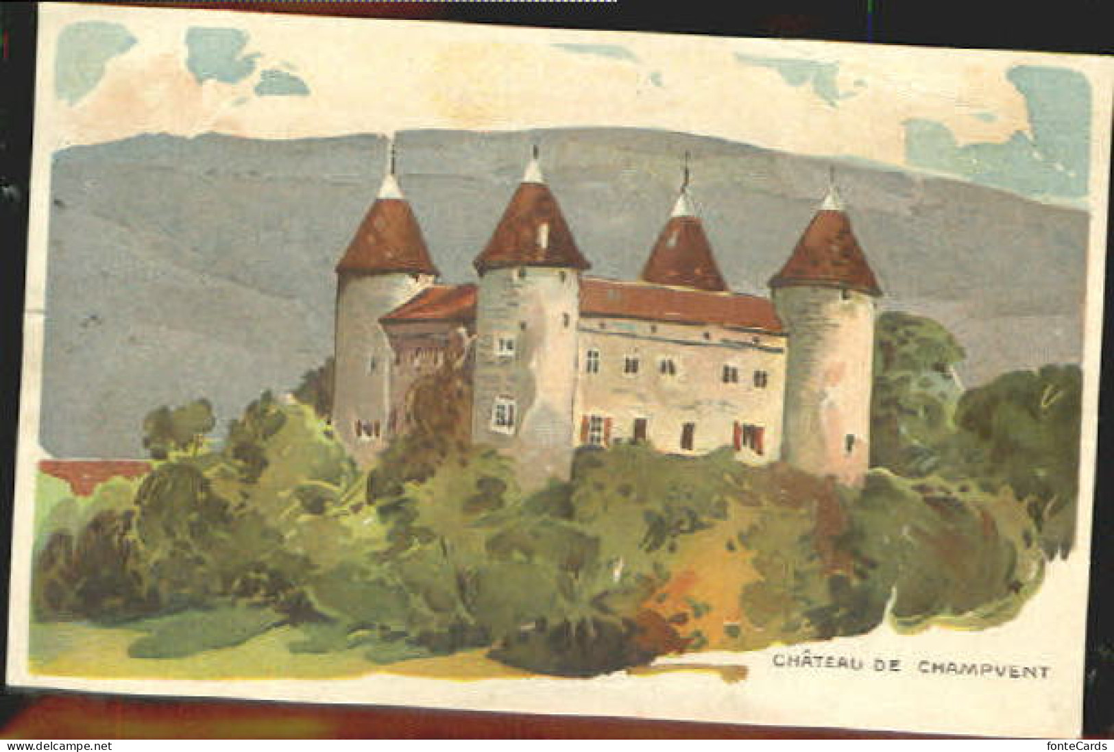 Champvent Chateau x 1944