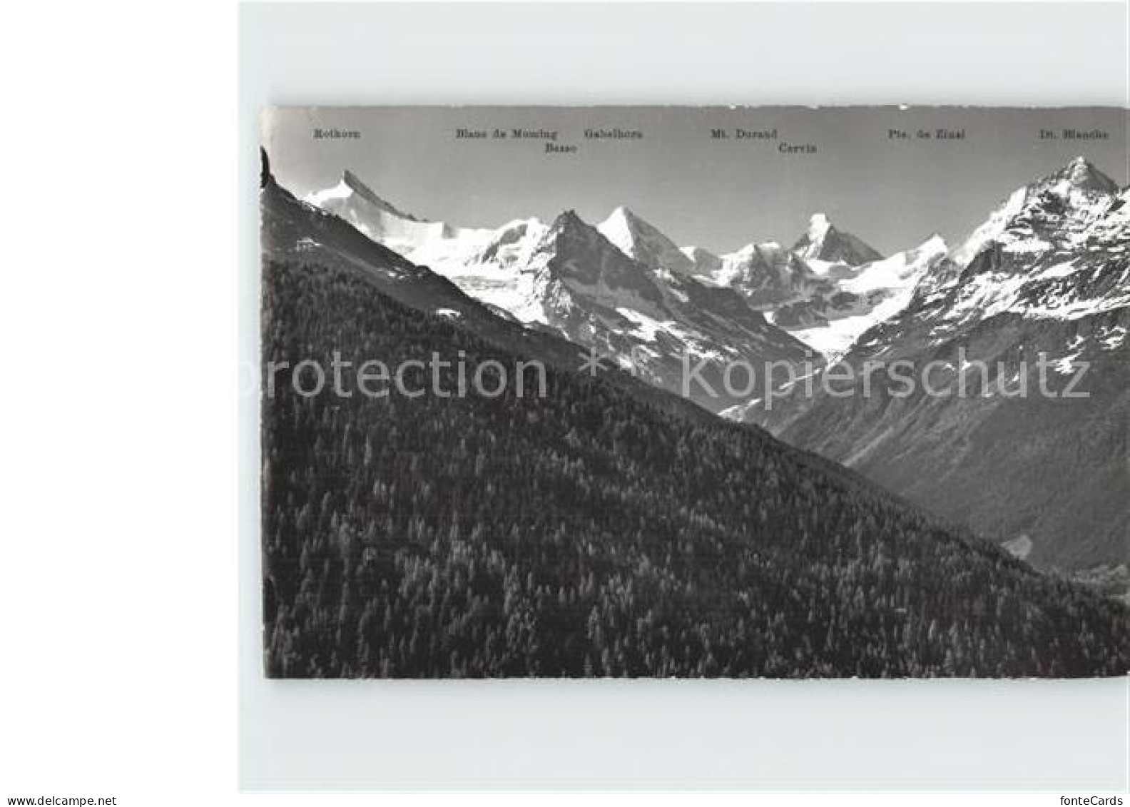 Chandolin VS Panorama St. Luc La belle foret de Chandolin