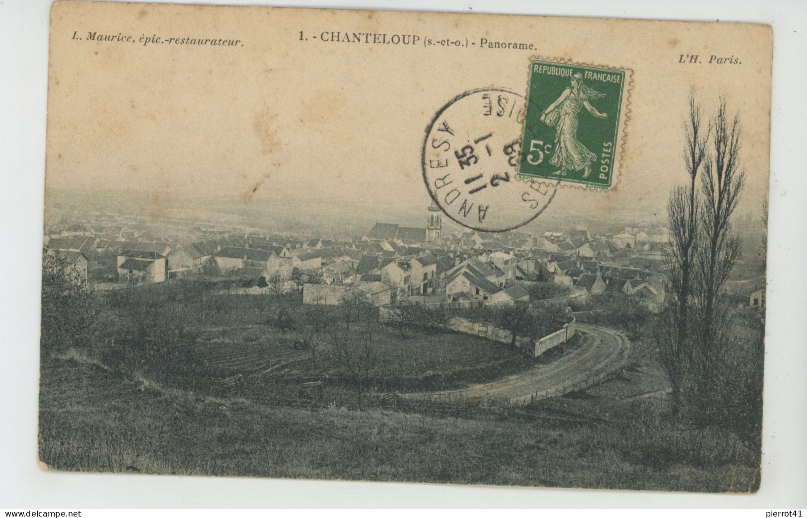 CHANTELOUP LES VIGNES - Panorama