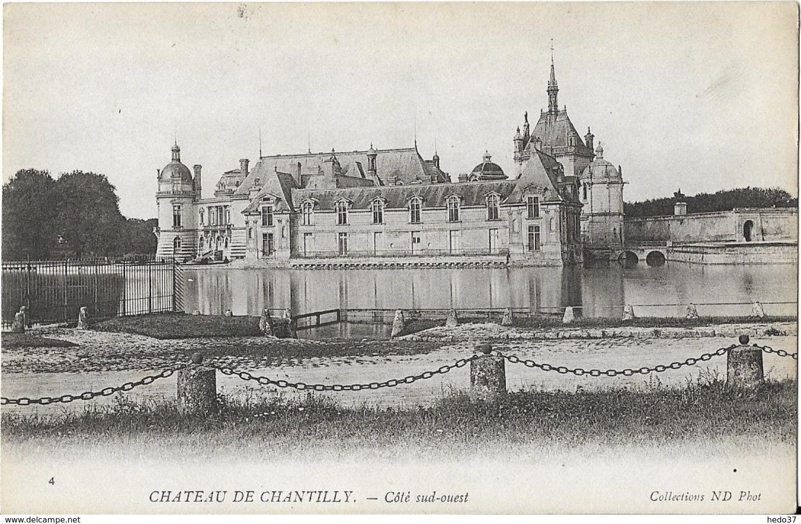 Chantilly - Château Côté sud-ouest