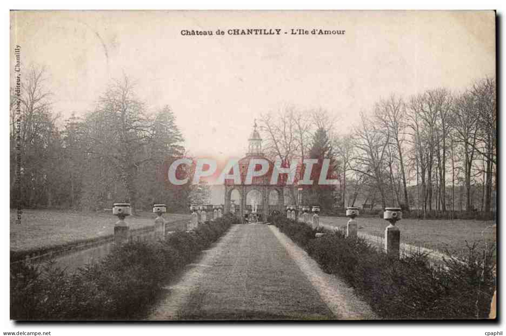 Chantilly - Chateau de Chantilly - L'Ile D'amour - CPA