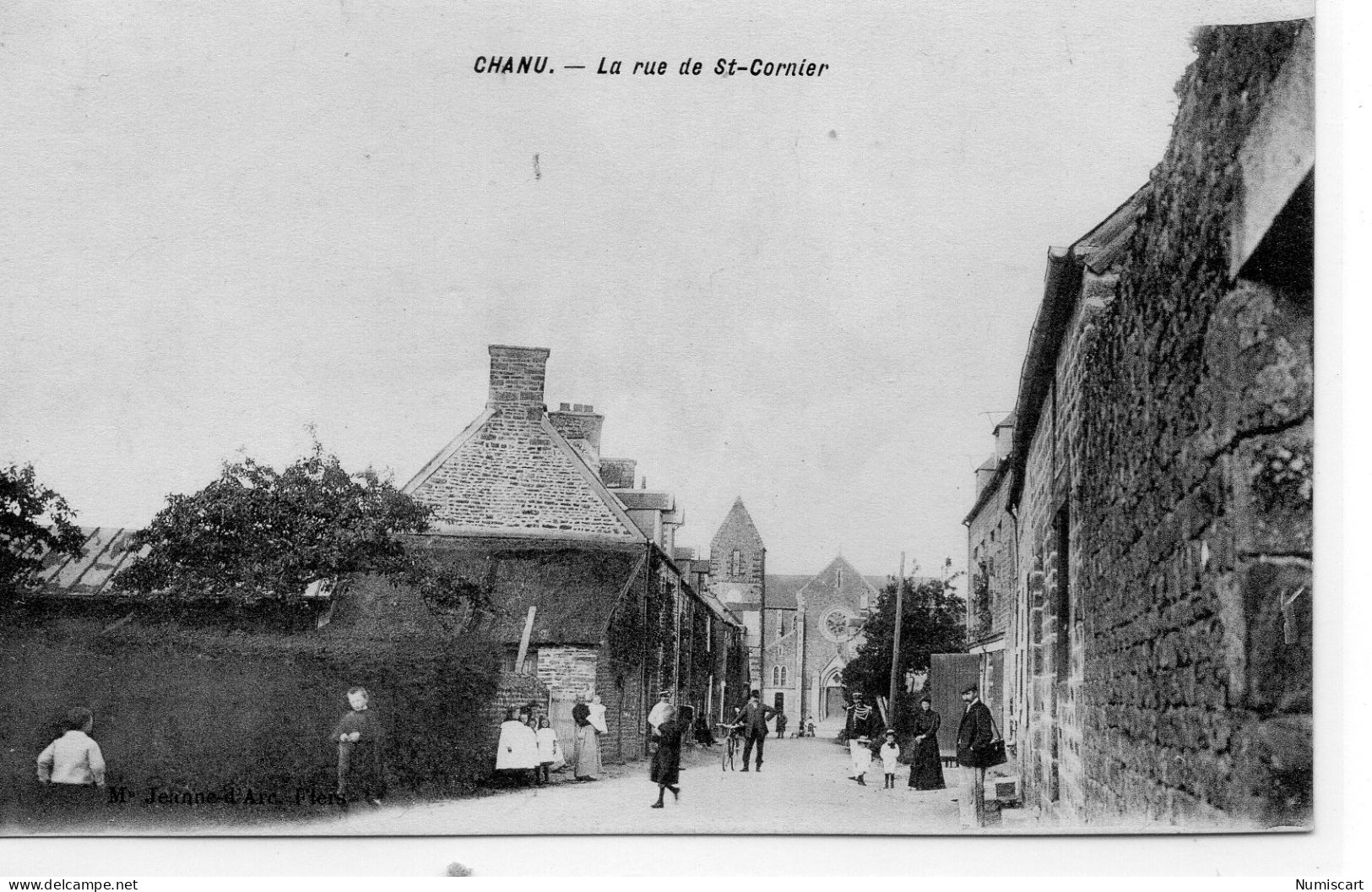 Chanu animée Rue de Saint-Cornier