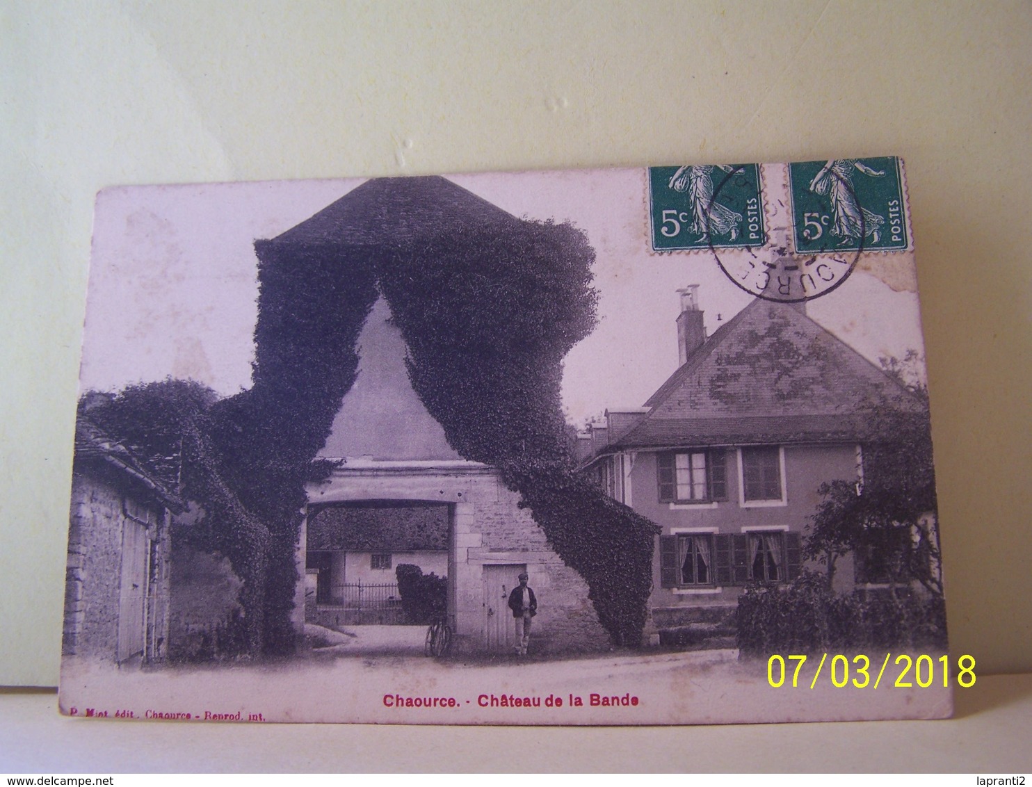 CHAOURCE (AUBE) CHATEAU DE LA BANDE.