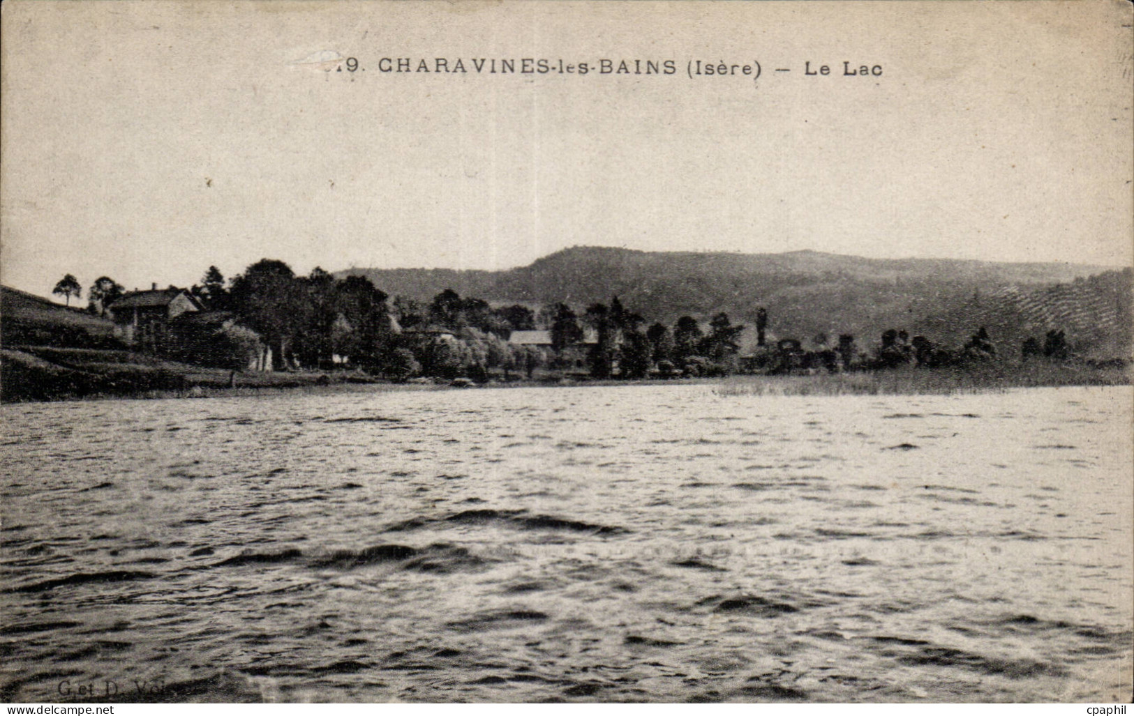Charavines les Bains - Le Lac - CPA