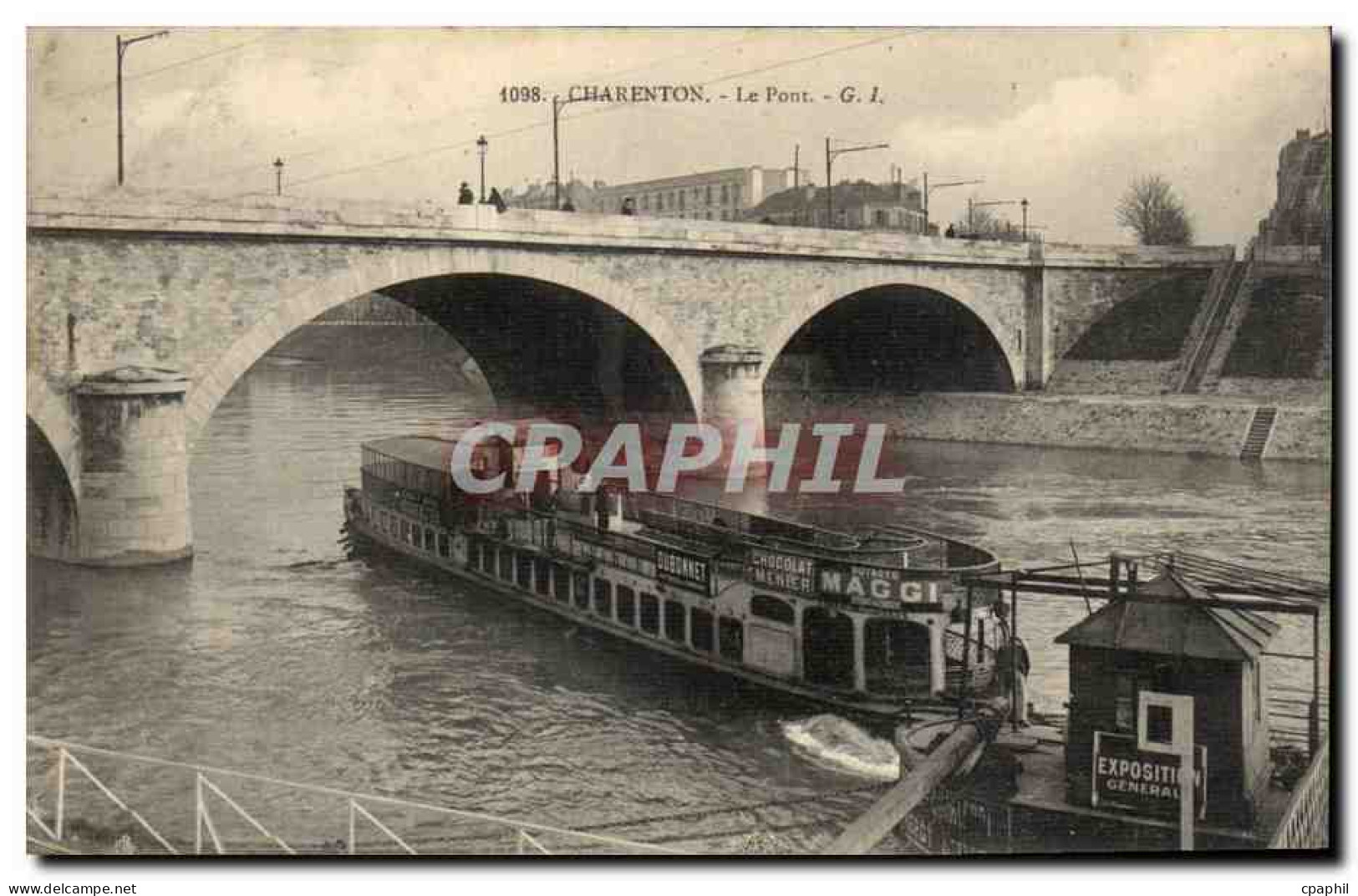 Charenton le Pont CPA Le pont