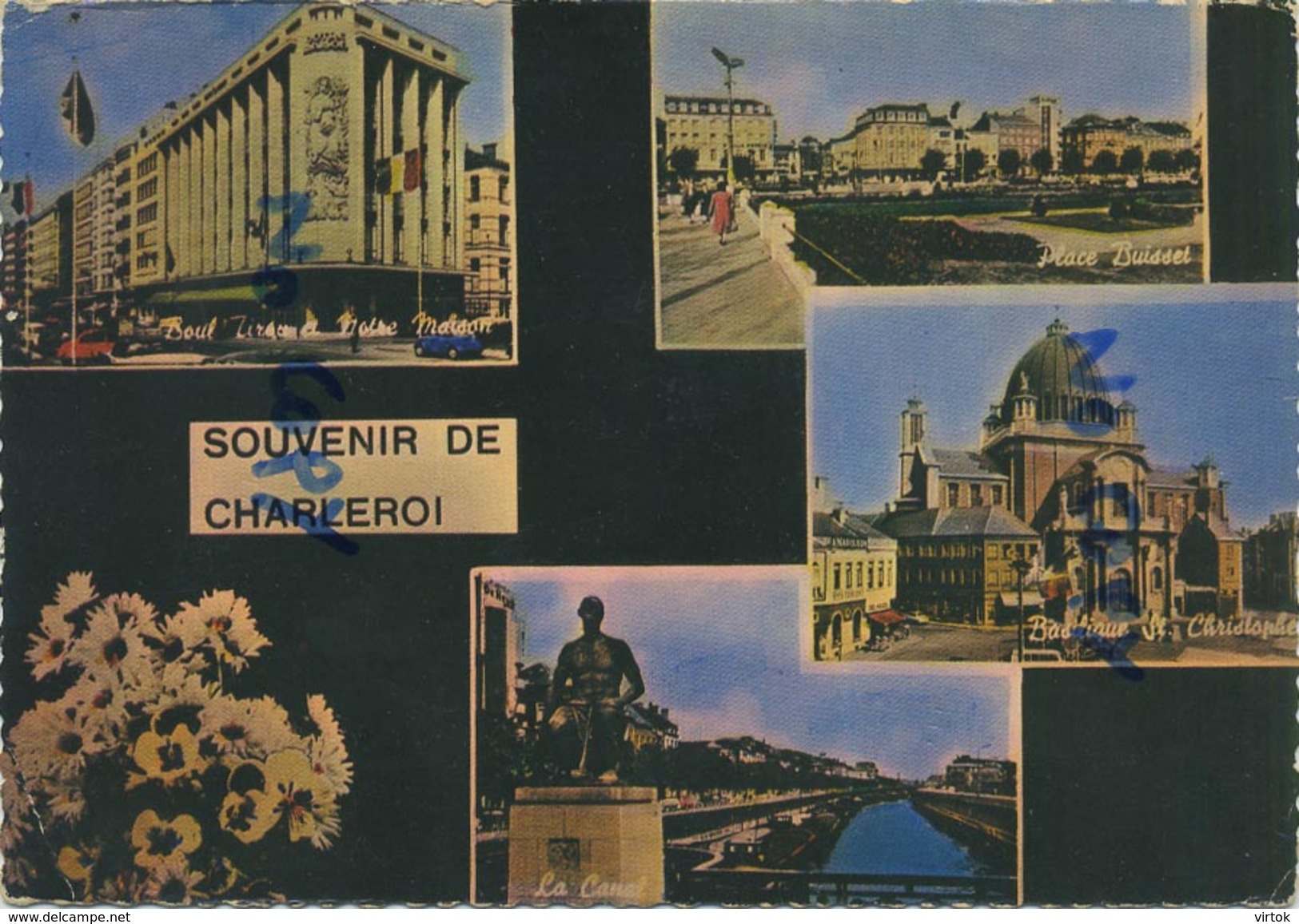 Charleroi :  souvenir ( format 15 x 10.5 cm )