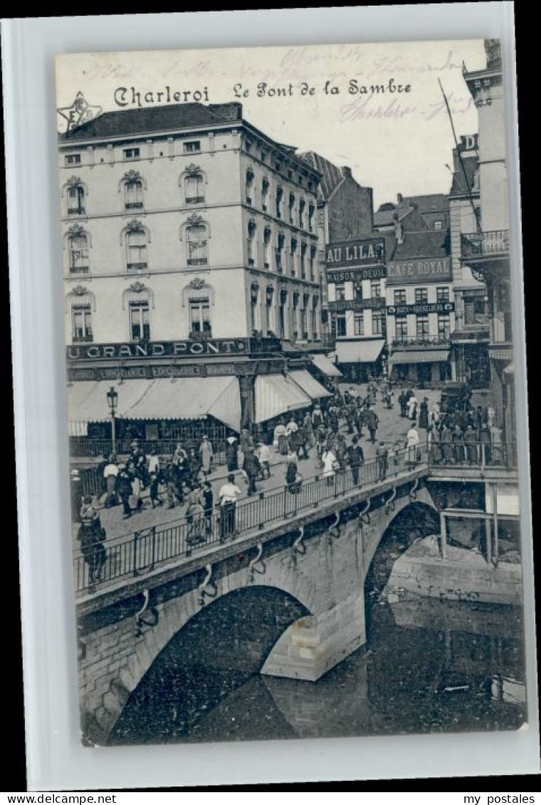 Charleroi Wallonie Charleroi Sambre Pont