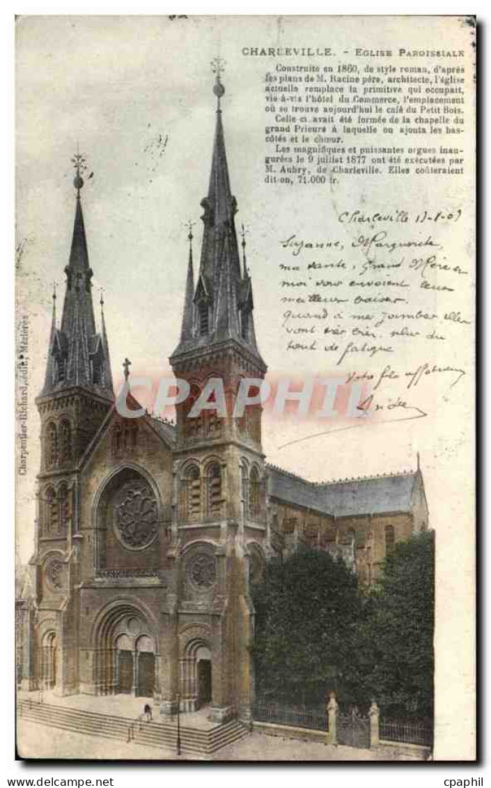 Charleville - L'Eglise - CPA
