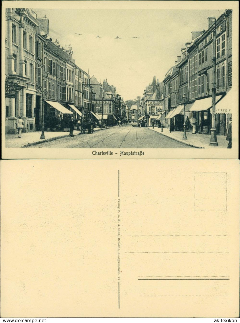 Charleville-Mézières Charleville-Mézières Geschäfte in der Hauptstraße 1916