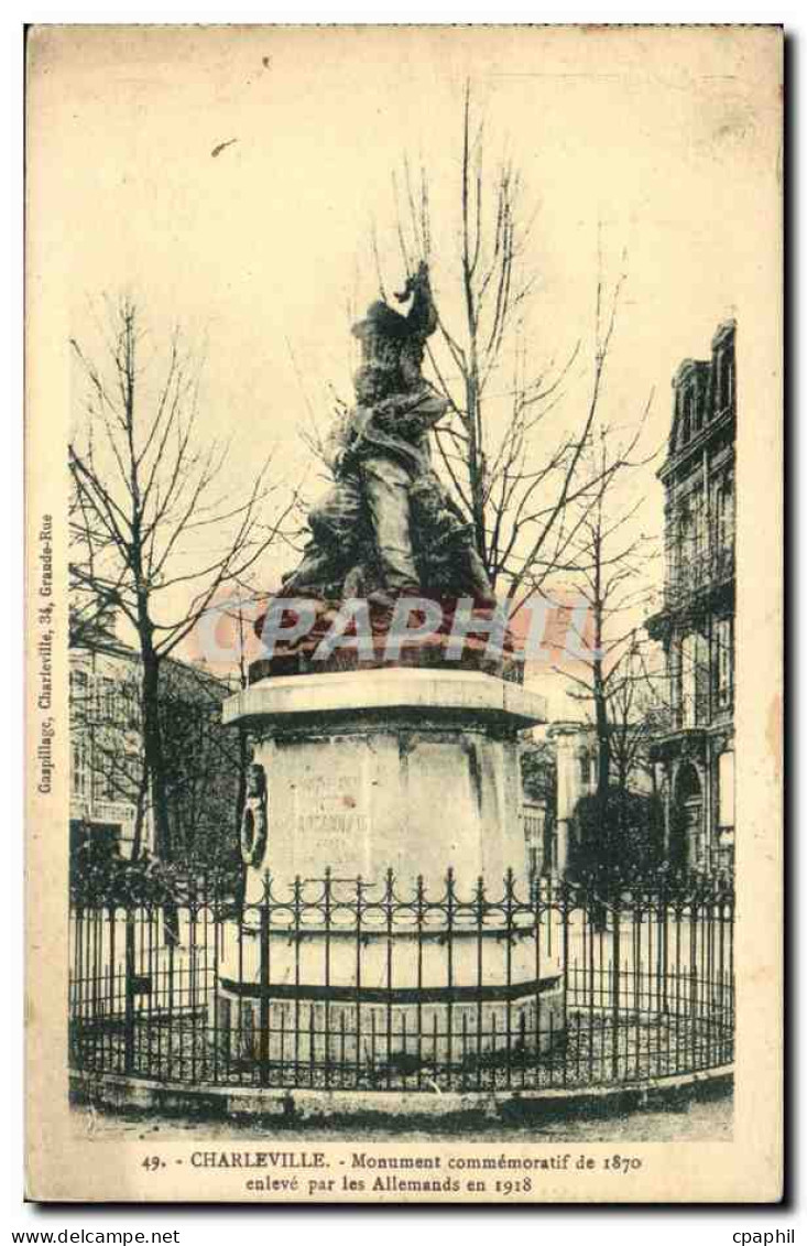 Charleville - Monument aux Morts - CPA