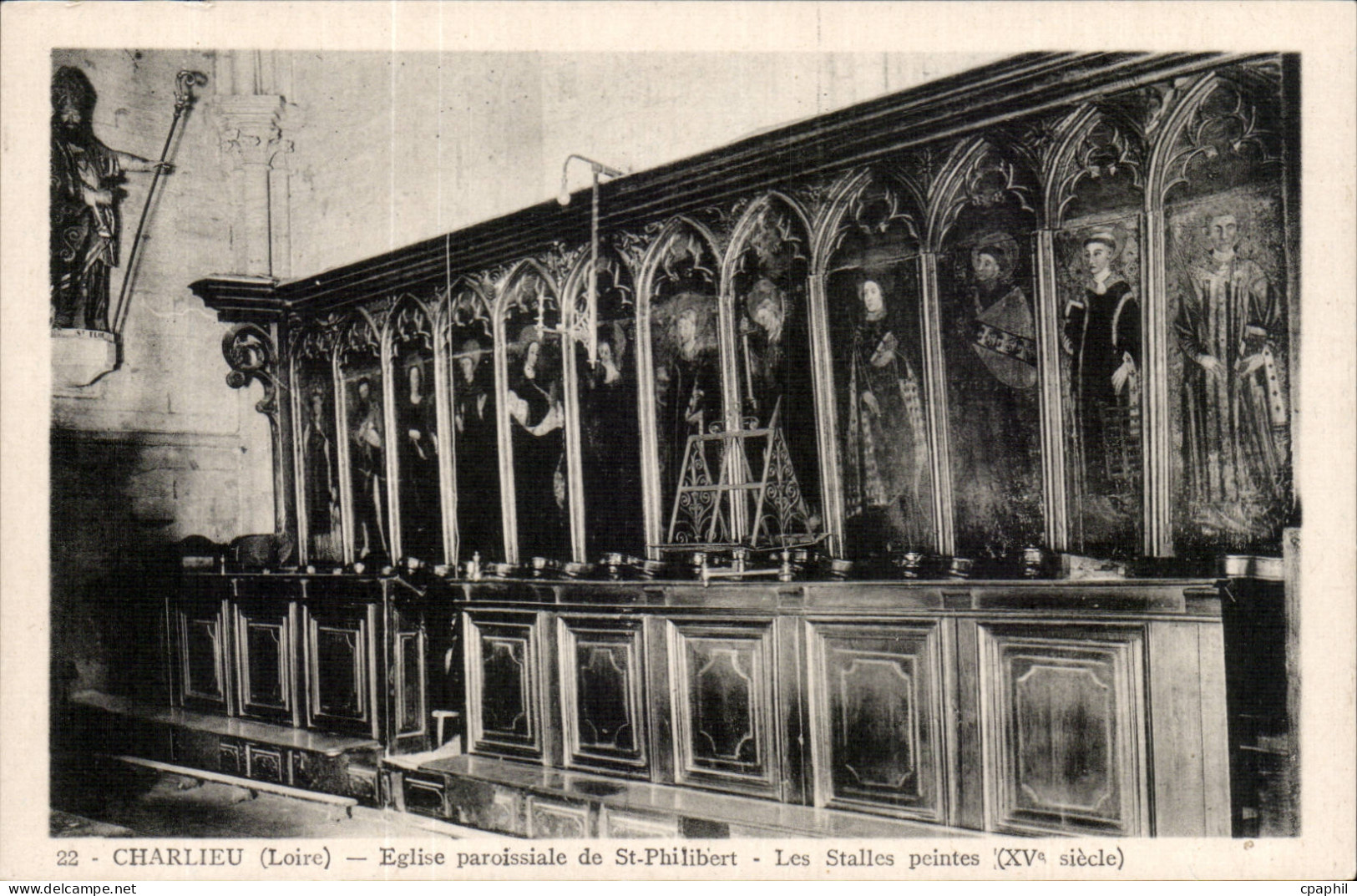 Charlieu - Eglise Paroissiale de St Philibert - CPA