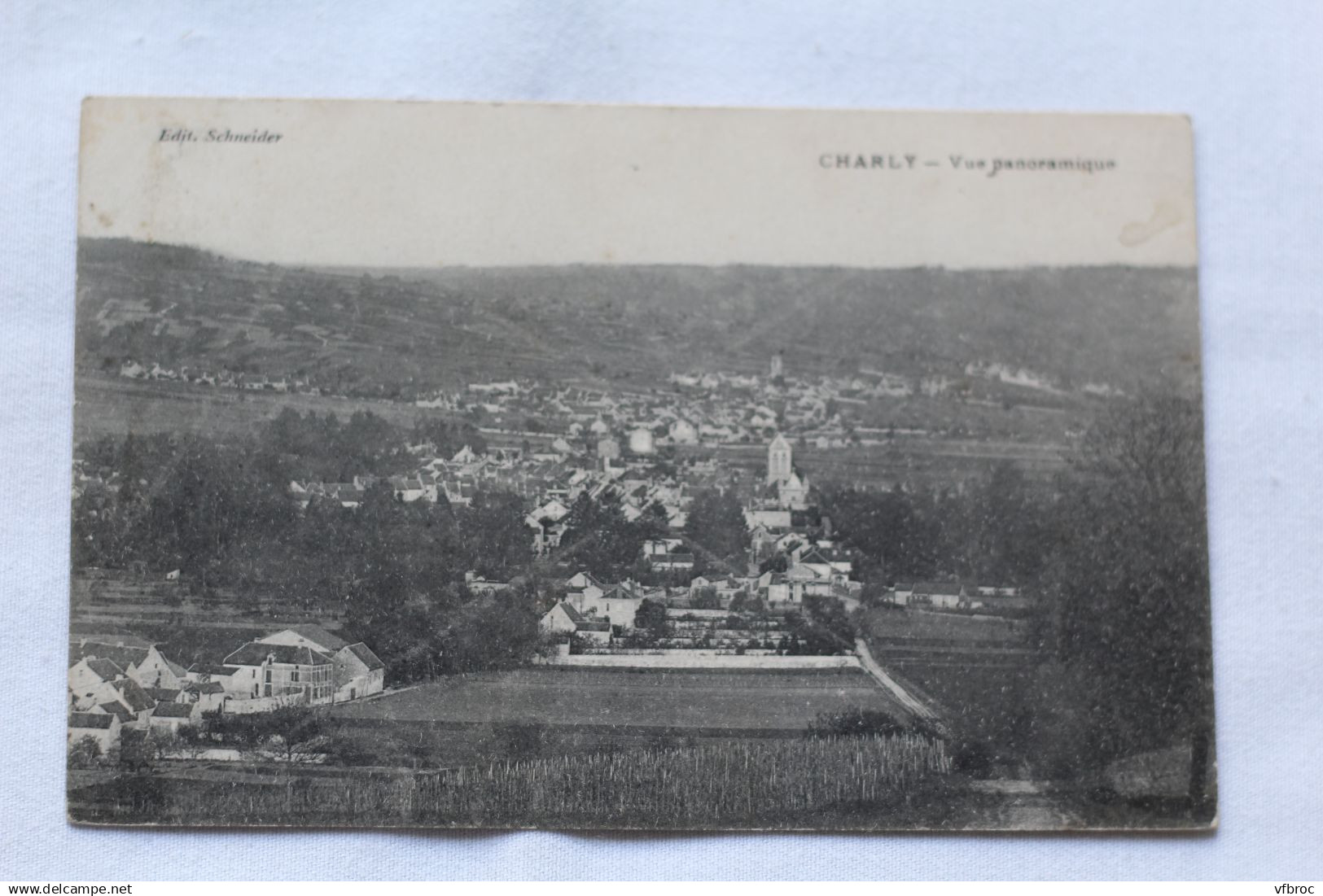 Charly, vue panoramique, Aisne 02