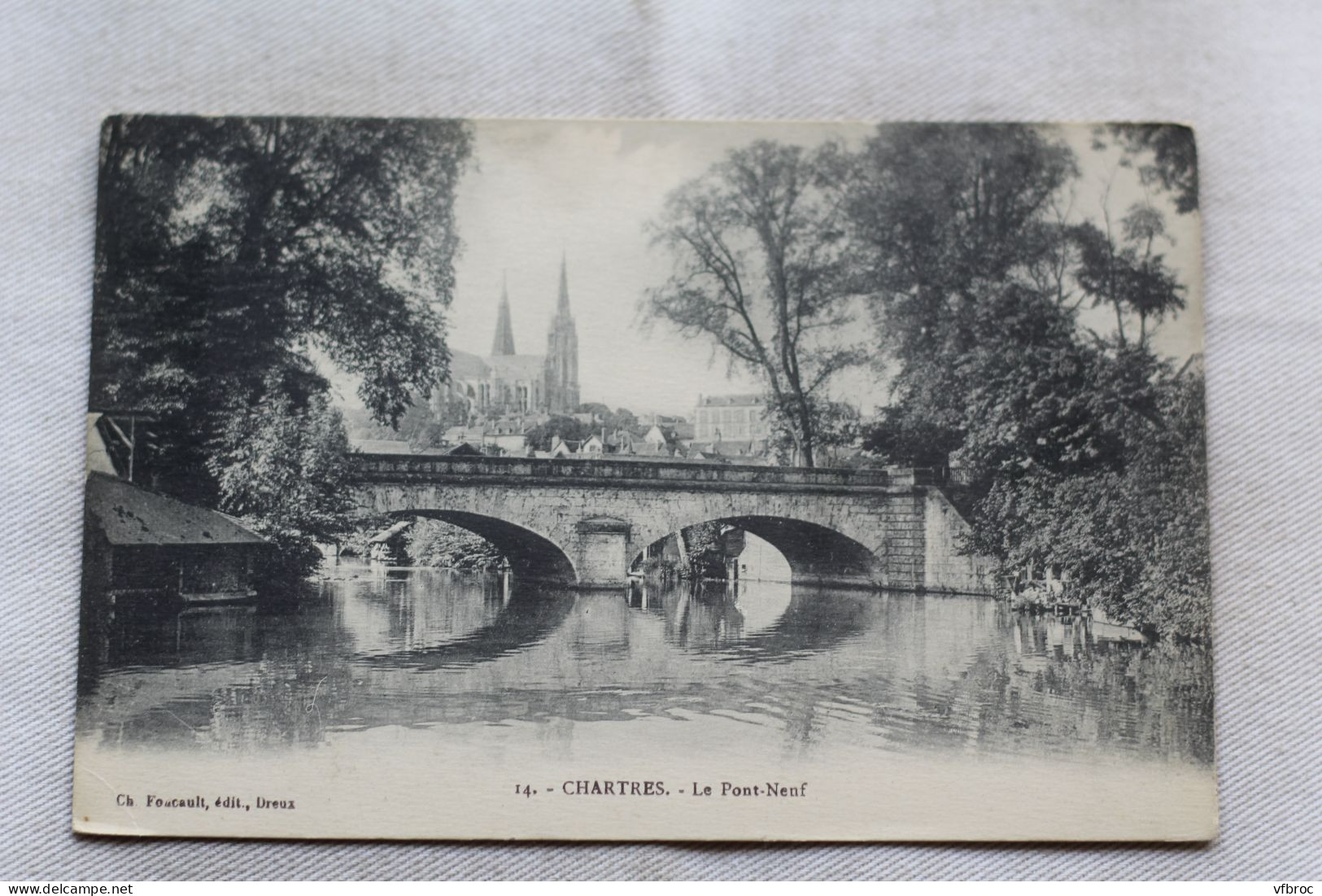 Chartres, le pont neuf, Eure et Loir 28