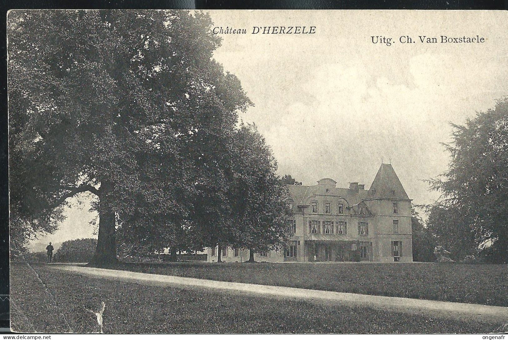 Château d'Herzele -  obl. HERZELE  1910