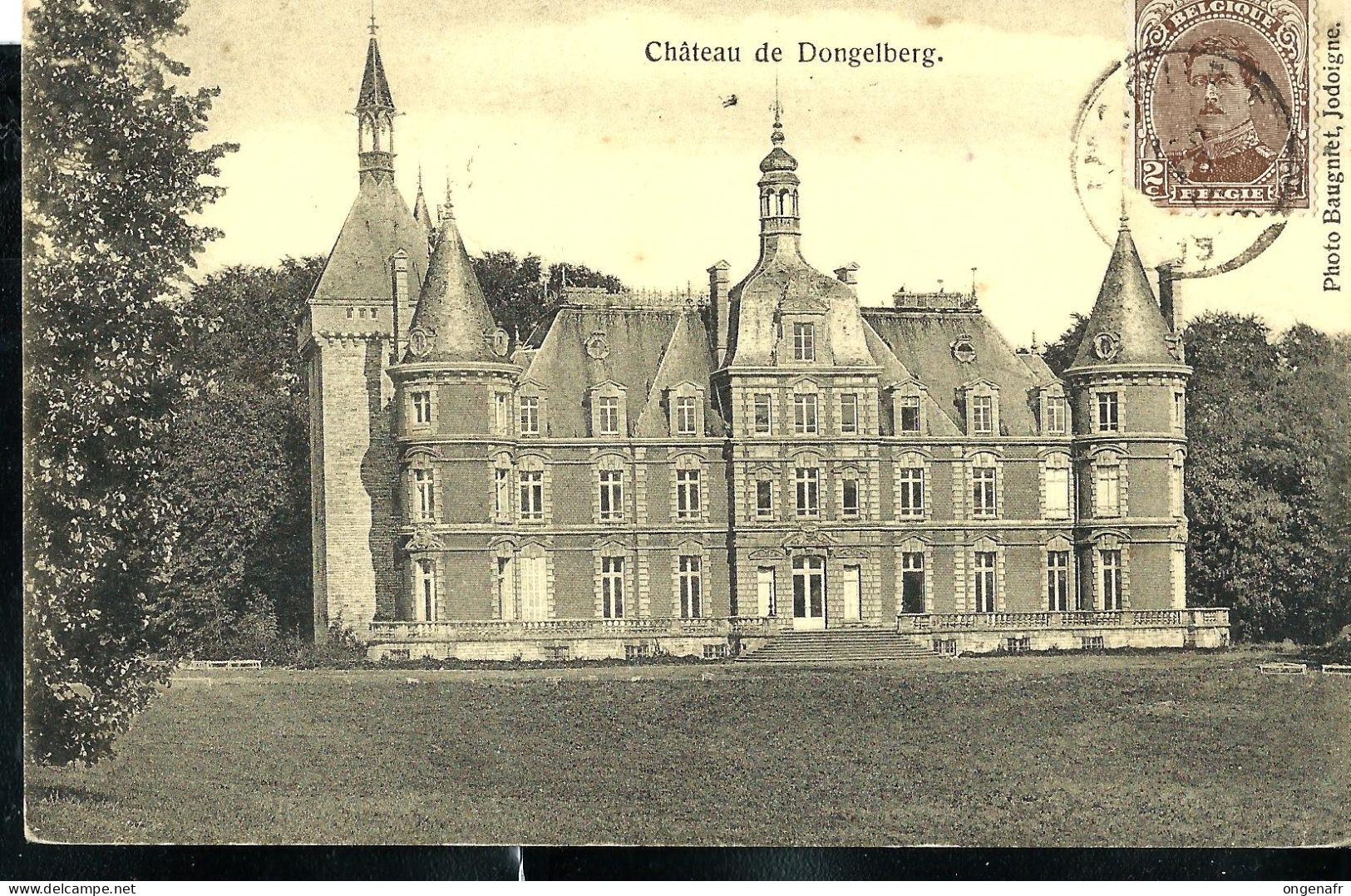 Château de Dongelberg -  obl. INCOURT  1920