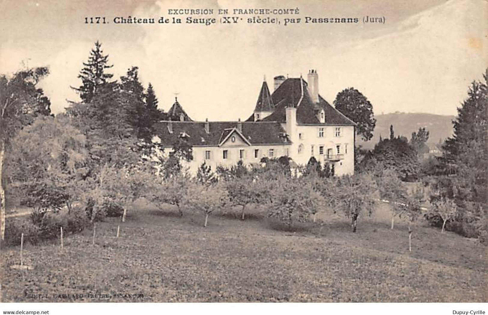 Château de la Sauge par Passenans - très bon état