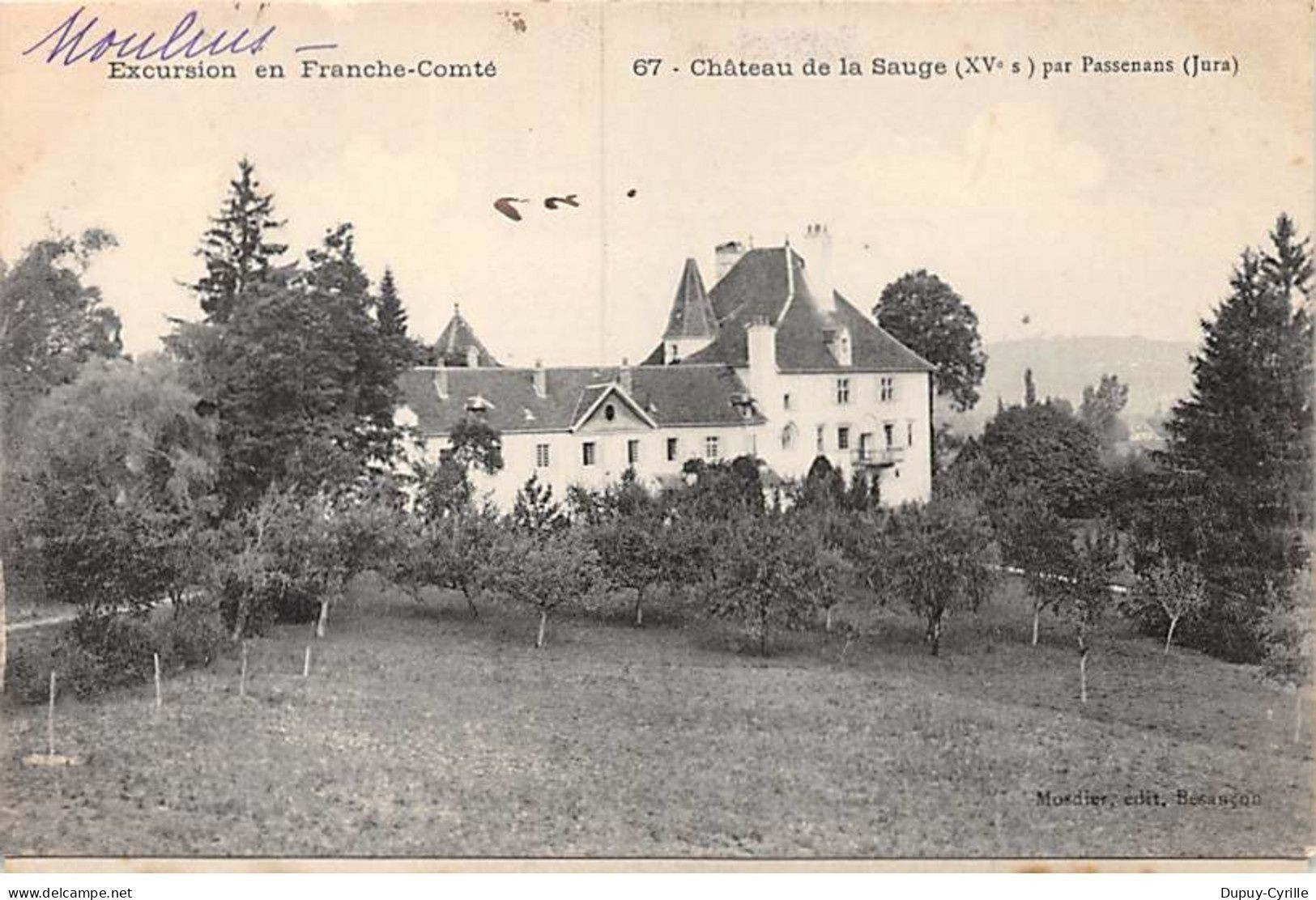 Château de la Sauge par PASSENANS - très bon état