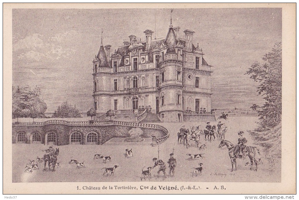 Château de la Tortinière, Commune de Veignée