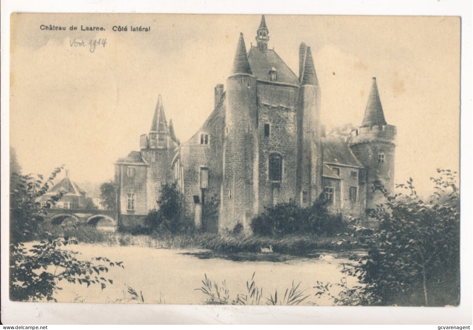 CHATEAU DE LAARNE.   COTE LATERAL