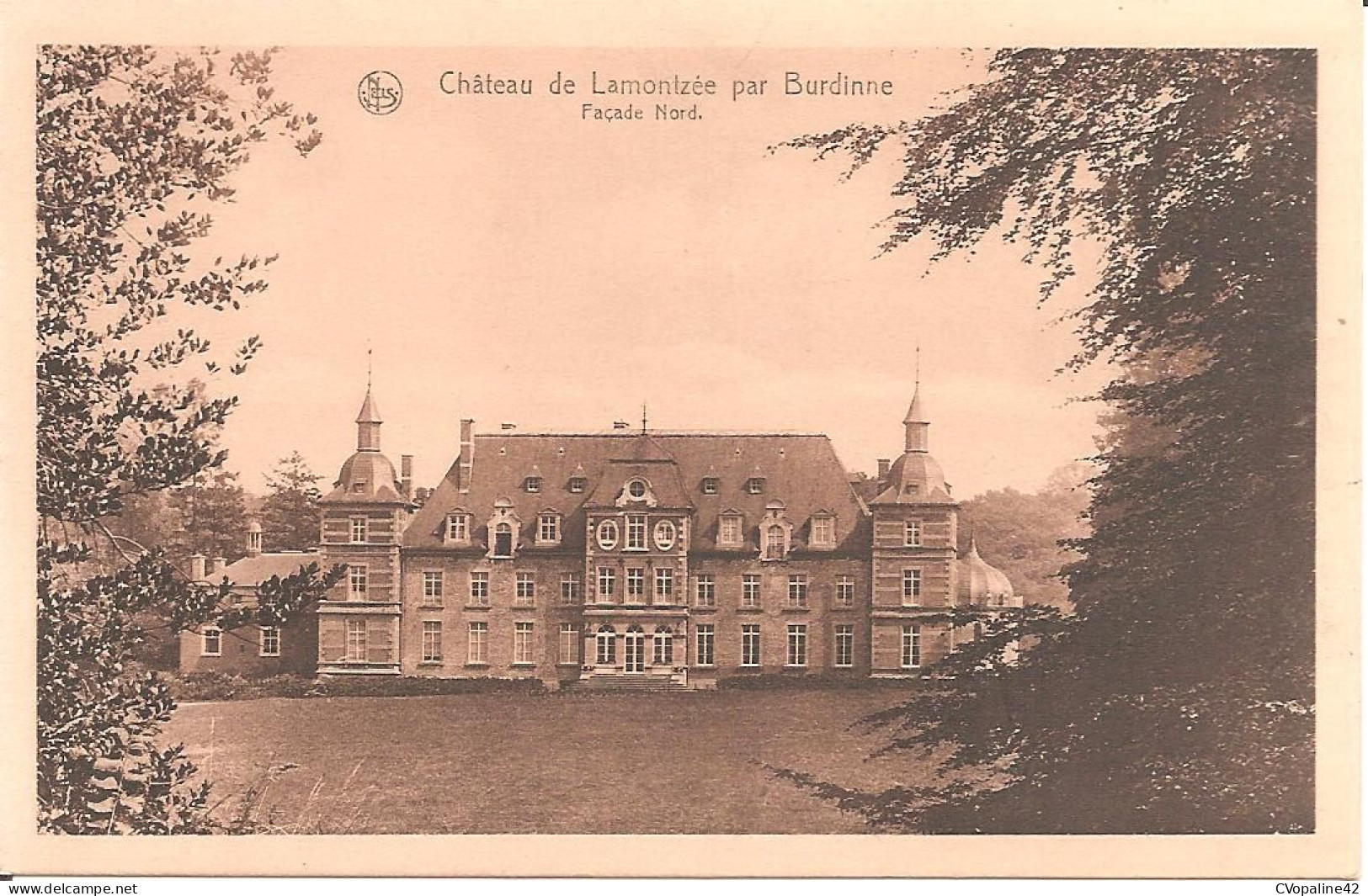 Château de LAMONTZEE par BURDINNE - Façade NordSud