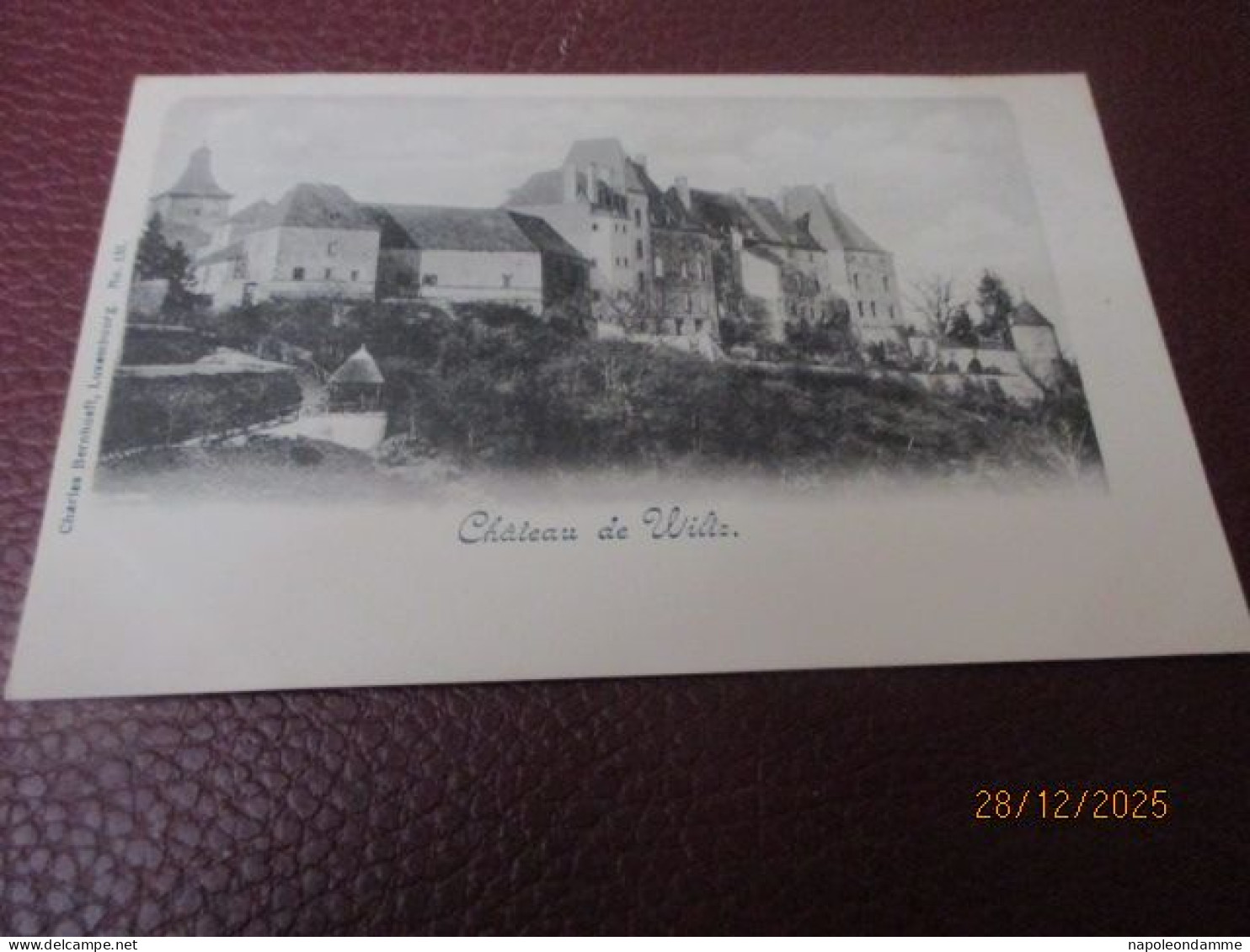 Chateau de Wiltz, edit Charles Bernhoeft , no 131