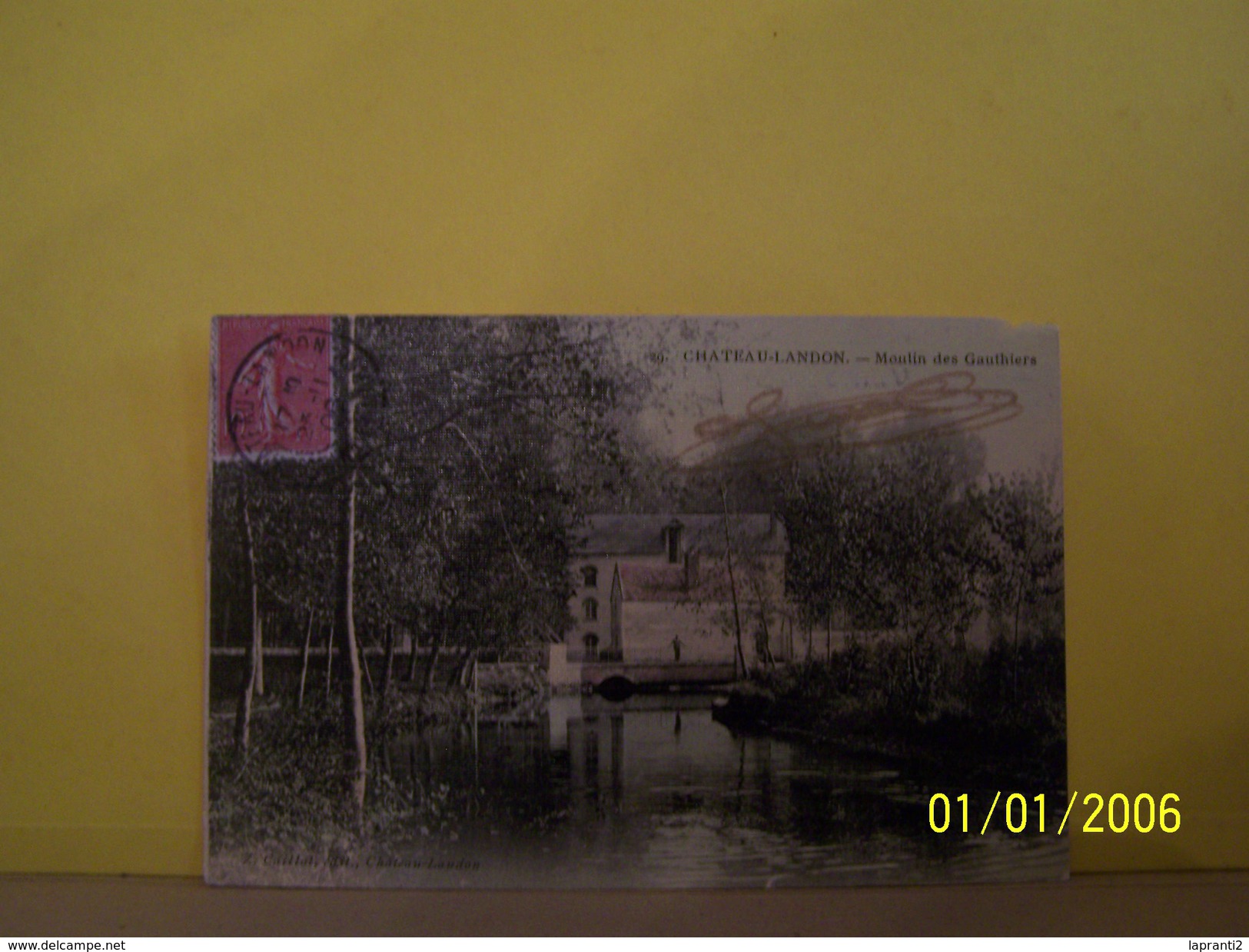 CHATEAU-LANDON (SEINE ET MARNE) MOULIN DES GAUTHIERS.