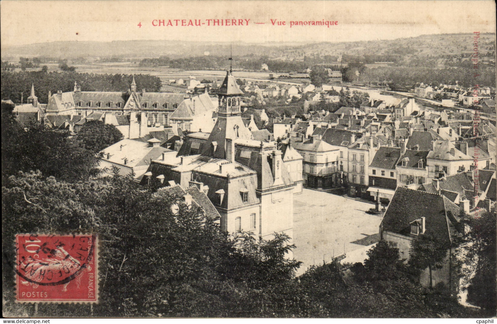Chateau thierry CPA Vue panoramique