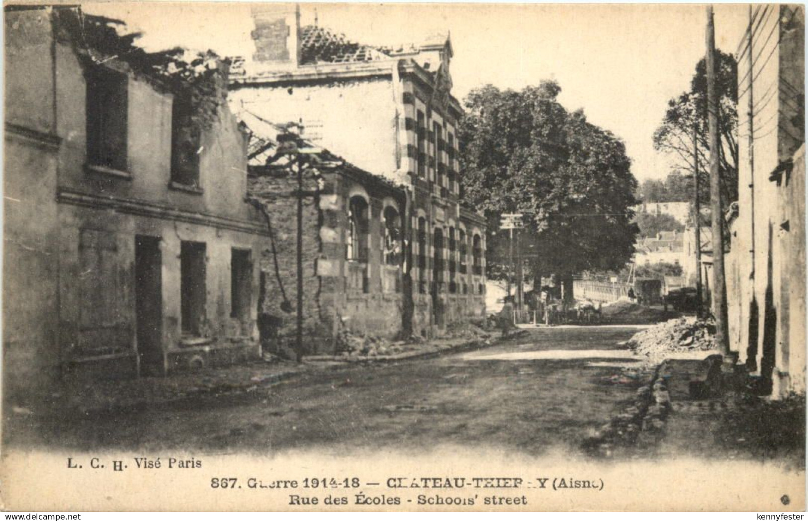 Chateau-Thierry, Rue des Ecoles